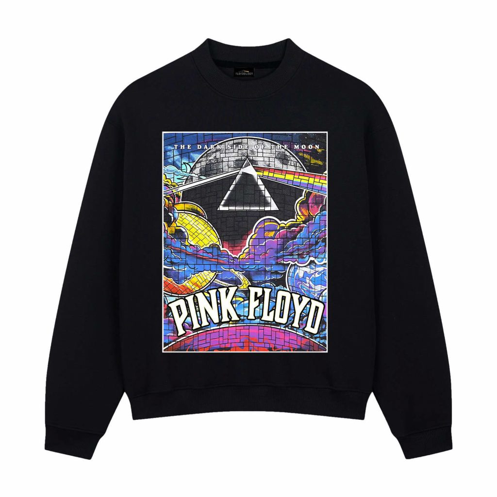 Pink Floyd Dark Side Of The Moon Brick In Space Art Shirt 10