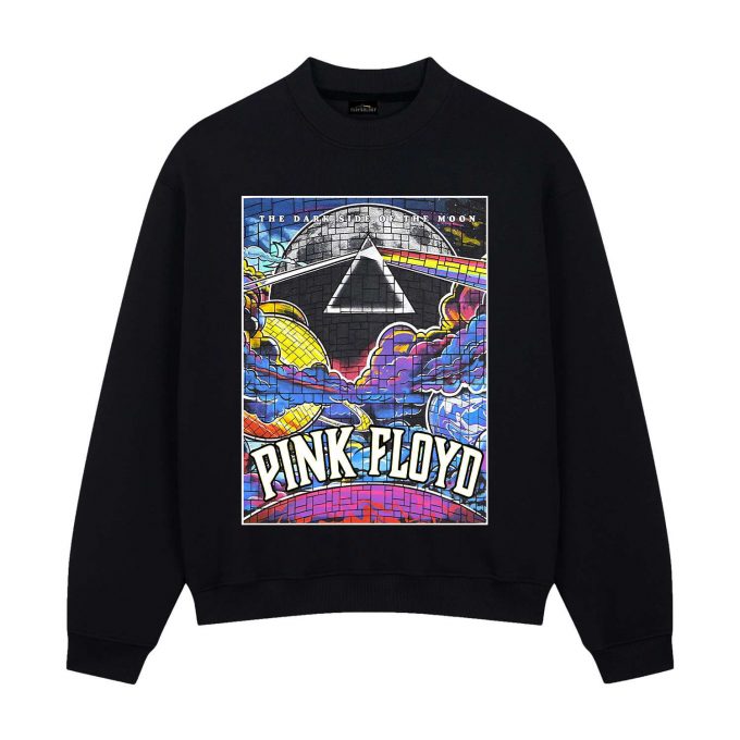 Pink Floyd Dark Side Of The Moon Brick In Space Art Shirt 3