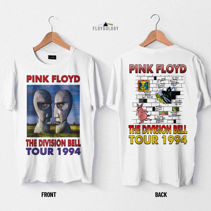 Pink Floyd Division Bell 1994 Tour Vintage Shirt 2
