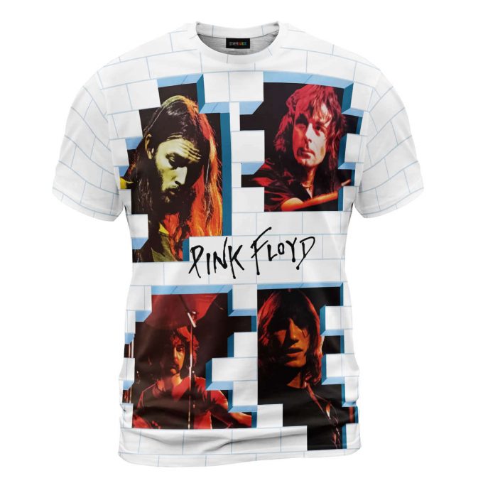 Pink Floyd In The Wall Broken Illustration Shirt 7