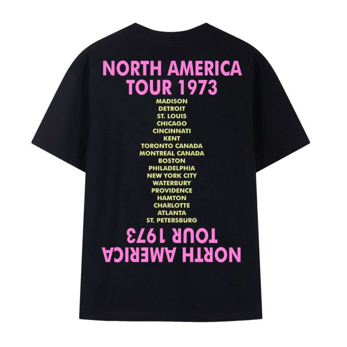 Pink Floyd North America Tour 1973 Vintage Shirt 5