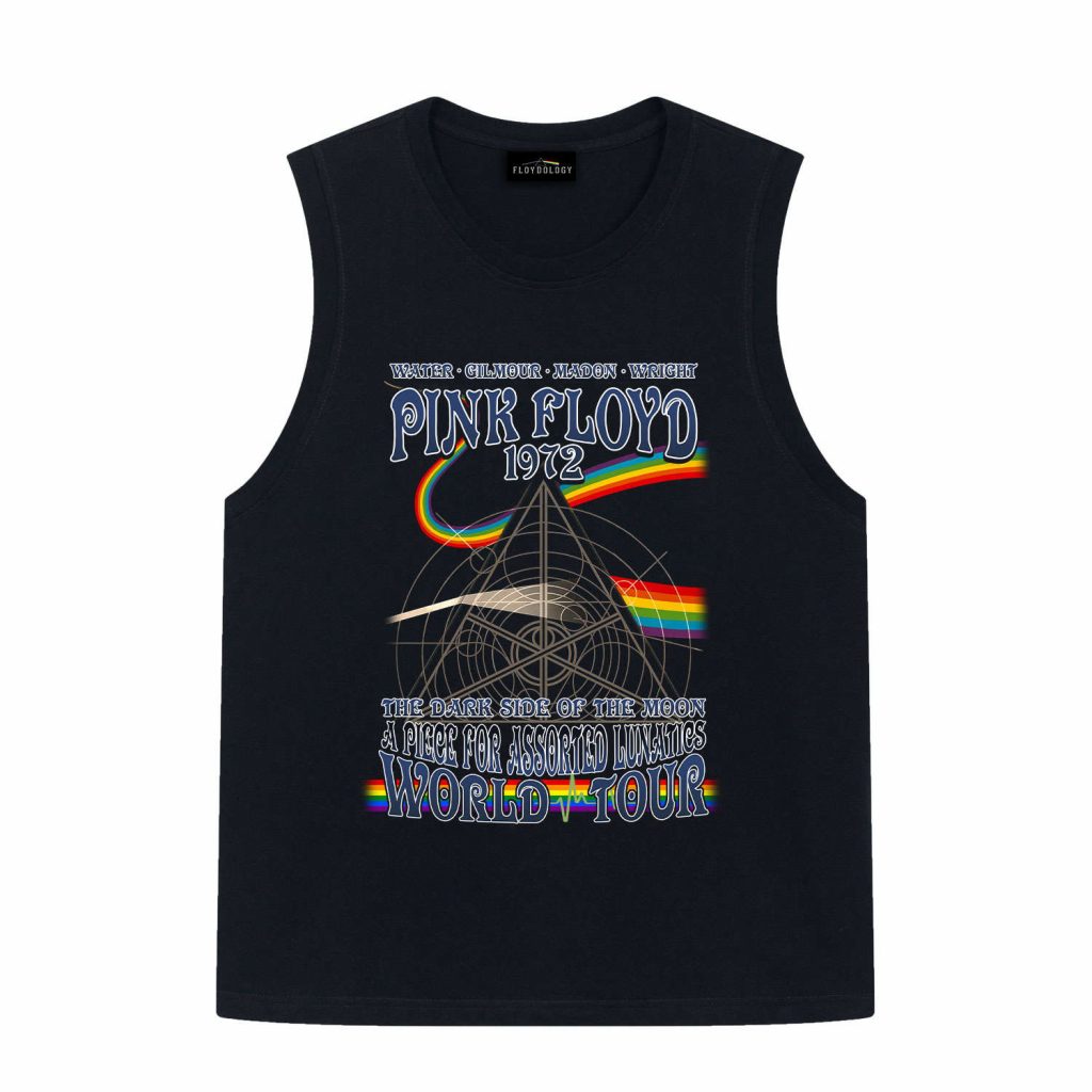 Pink Floyd Tdsotm Assorted Lunatics World Tour Shirt 10