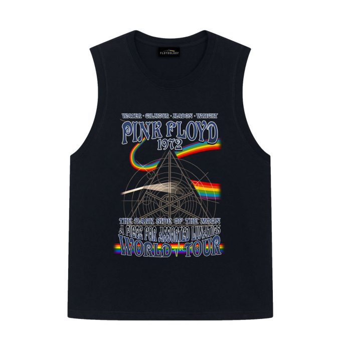 Pink Floyd Tdsotm Assorted Lunatics World Tour Shirt 3