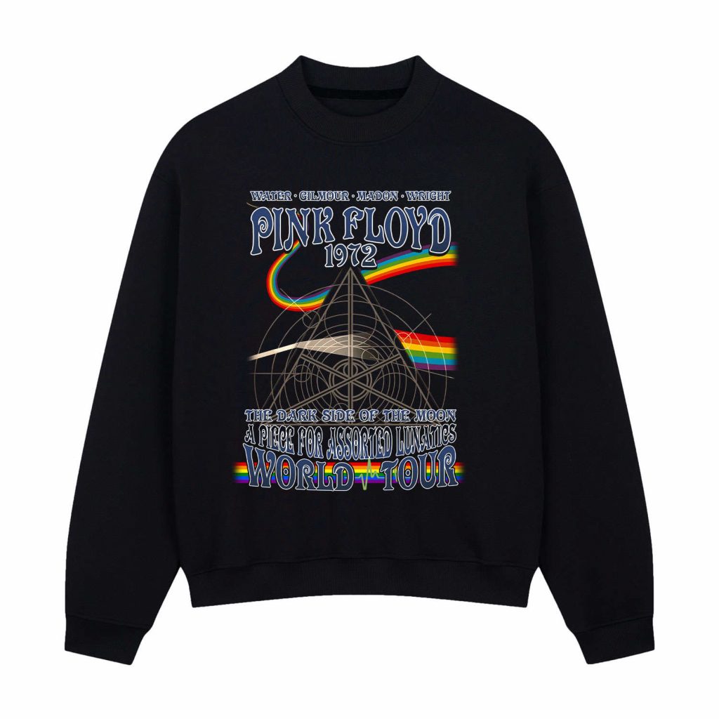 Pink Floyd Tdsotm Assorted Lunatics World Tour Shirt 12