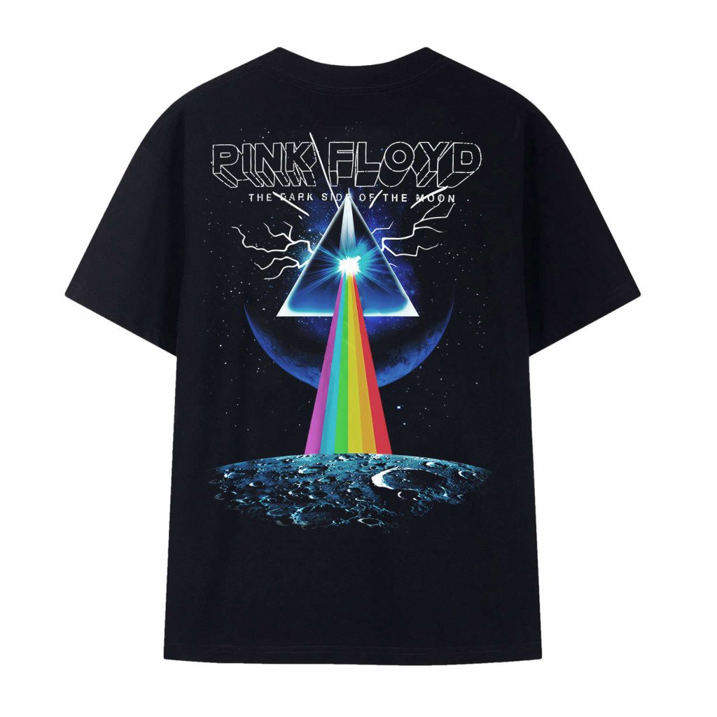 Pink Floyd The Dark Side Of The Moon Attack Earth Art Shirt 26