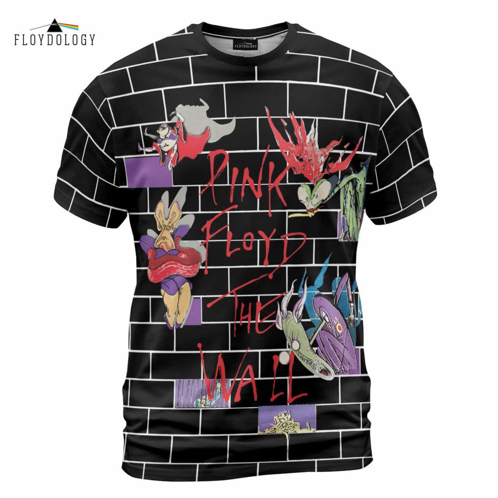 Pink Floyd The Wall Tour Vintage 1982 Rare Shirt 13