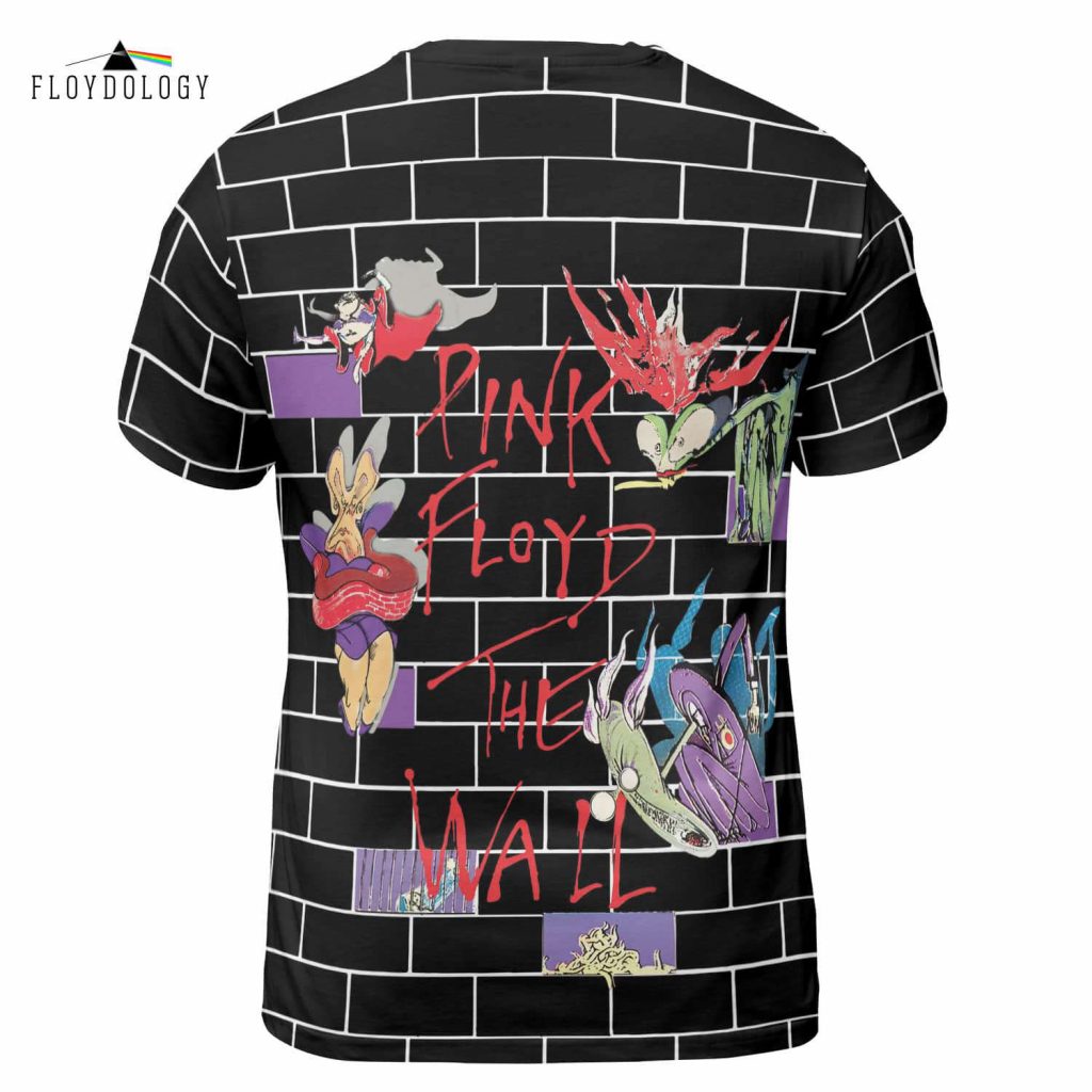 Pink Floyd The Wall Tour Vintage 1982 Rare Shirt 15