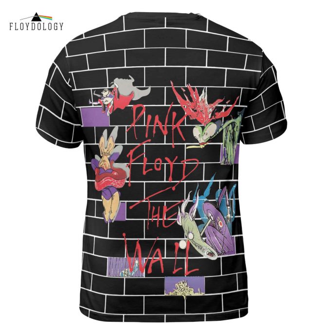 Pink Floyd The Wall Tour Vintage 1982 Rare Shirt 4