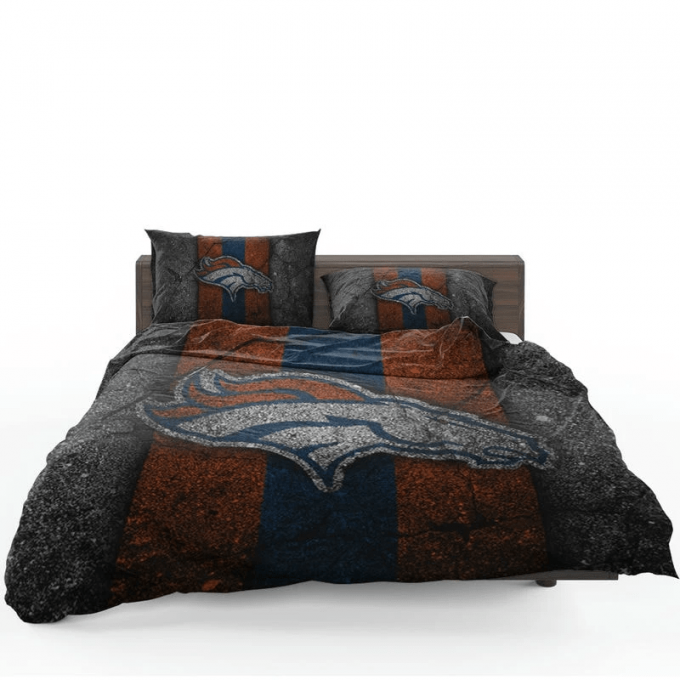 Denver Broncos Bedding Set Gift For Fans: The Perfect Gift For Fans - Popular Club Collection 1