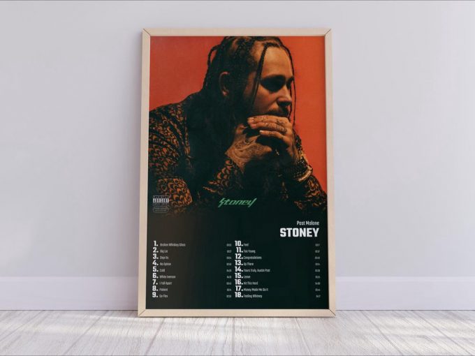 Post Malone - Stoney Album Cover Poster For Home Decor Gift 2