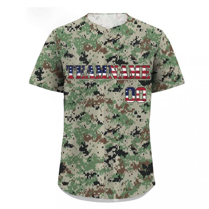 Custom Camo Baseball Jersey With Personalized Teamname Name Number Perfect Gifts For Baseball Fans Men S Women S Youth Sizes Available 2