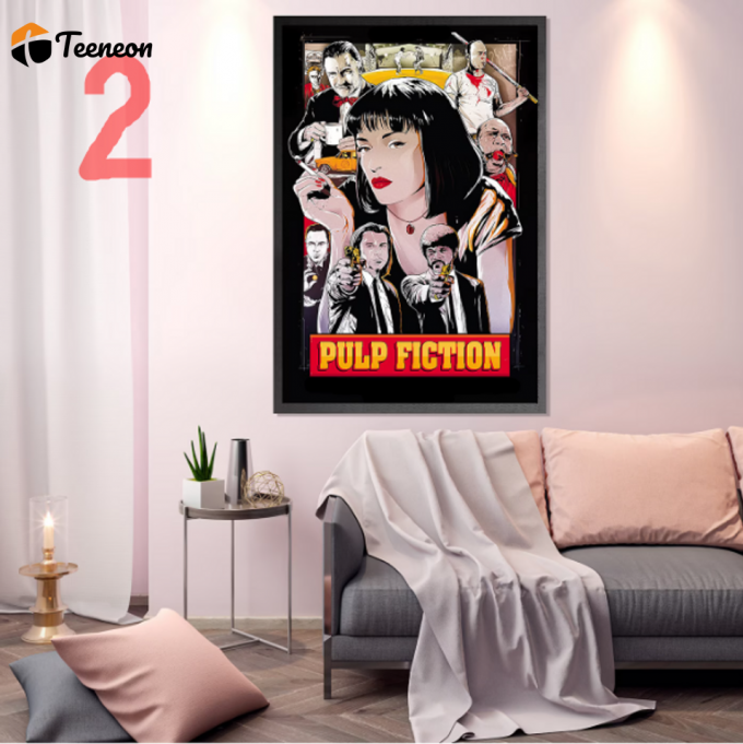 Pulp Fiction 1994 Movie Poster For Home Decor Gift 1