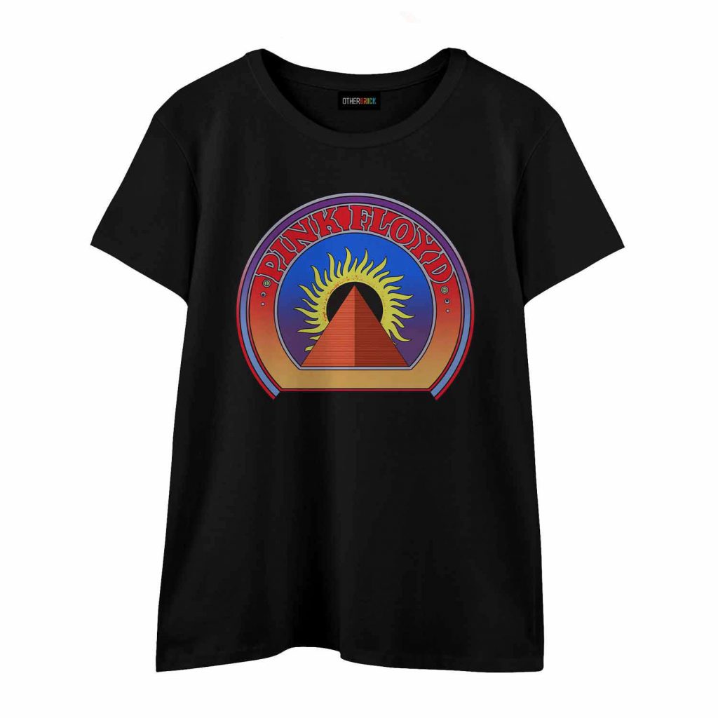 Pyramid Sunrise Eclipse 1972 Dark Side Of The Moon Tour Shirt 14