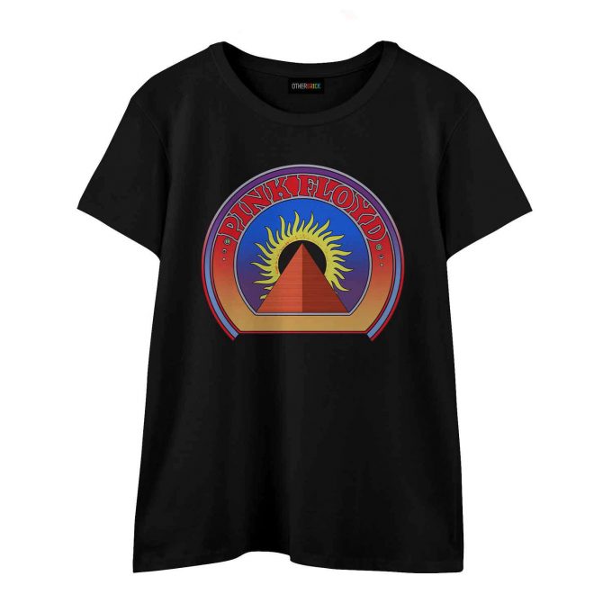 Pyramid Sunrise Eclipse 1972 Dark Side Of The Moon Tour Shirt 3