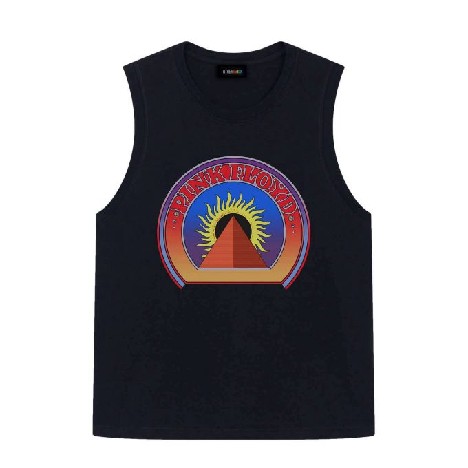 Pyramid Sunrise Eclipse 1972 Dark Side Of The Moon Tour Shirt 6