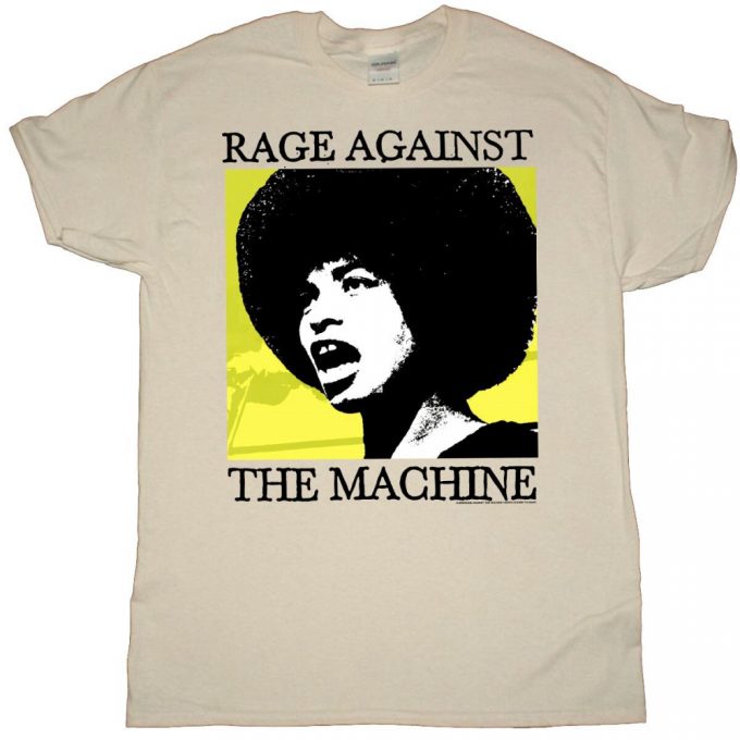 Rage Against The Machine Angela Davis T-Shirt: Official Tour Tee 3