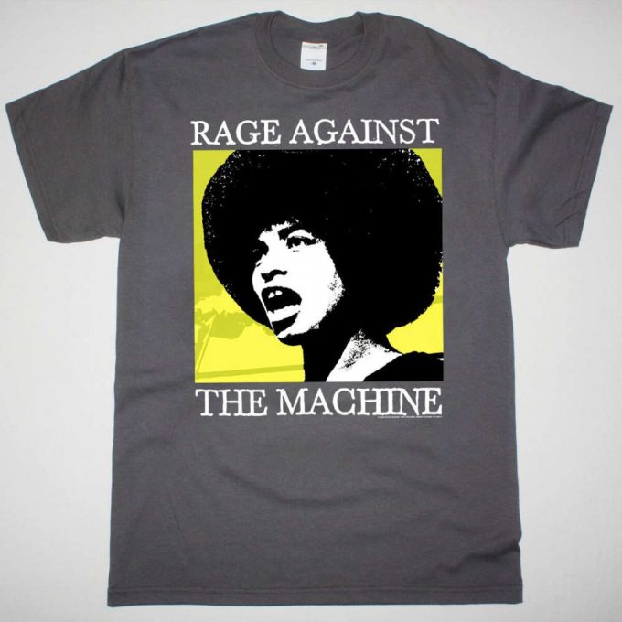 Rage Against The Machine Angela Davis T-Shirt: Official Tour Tee 4