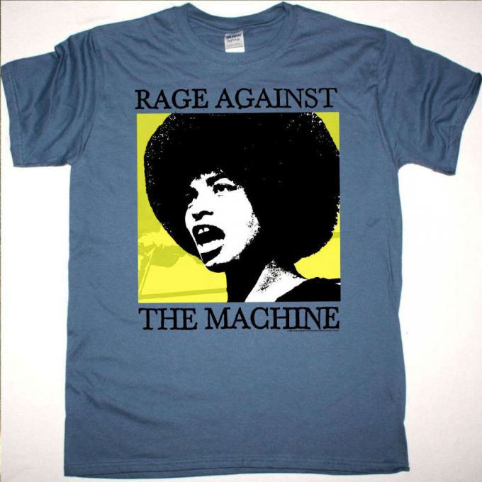 Rage Against The Machine Angela Davis T-Shirt: Official Tour Tee 7