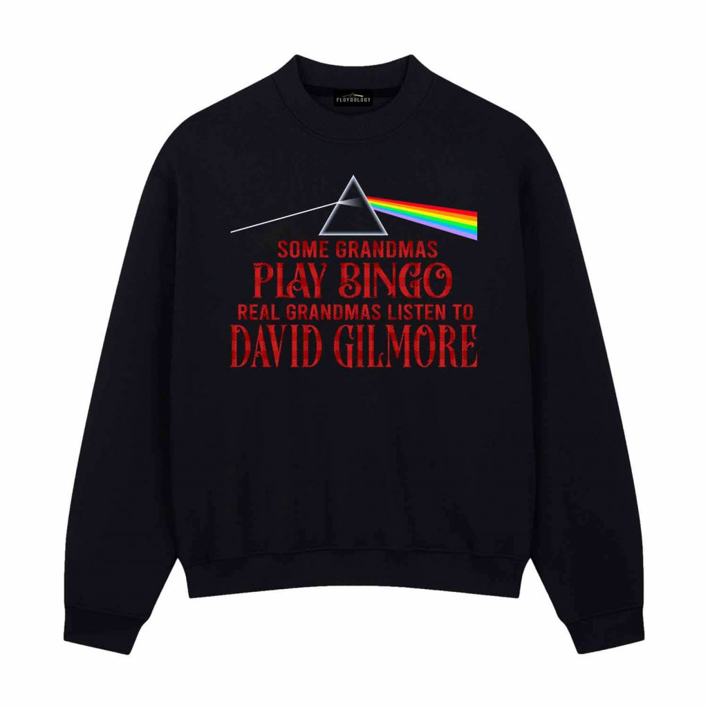 Vintage Pink Floyd Shirt: Real Grandmas &Amp; Grandpas Listen To David Gilmour 12