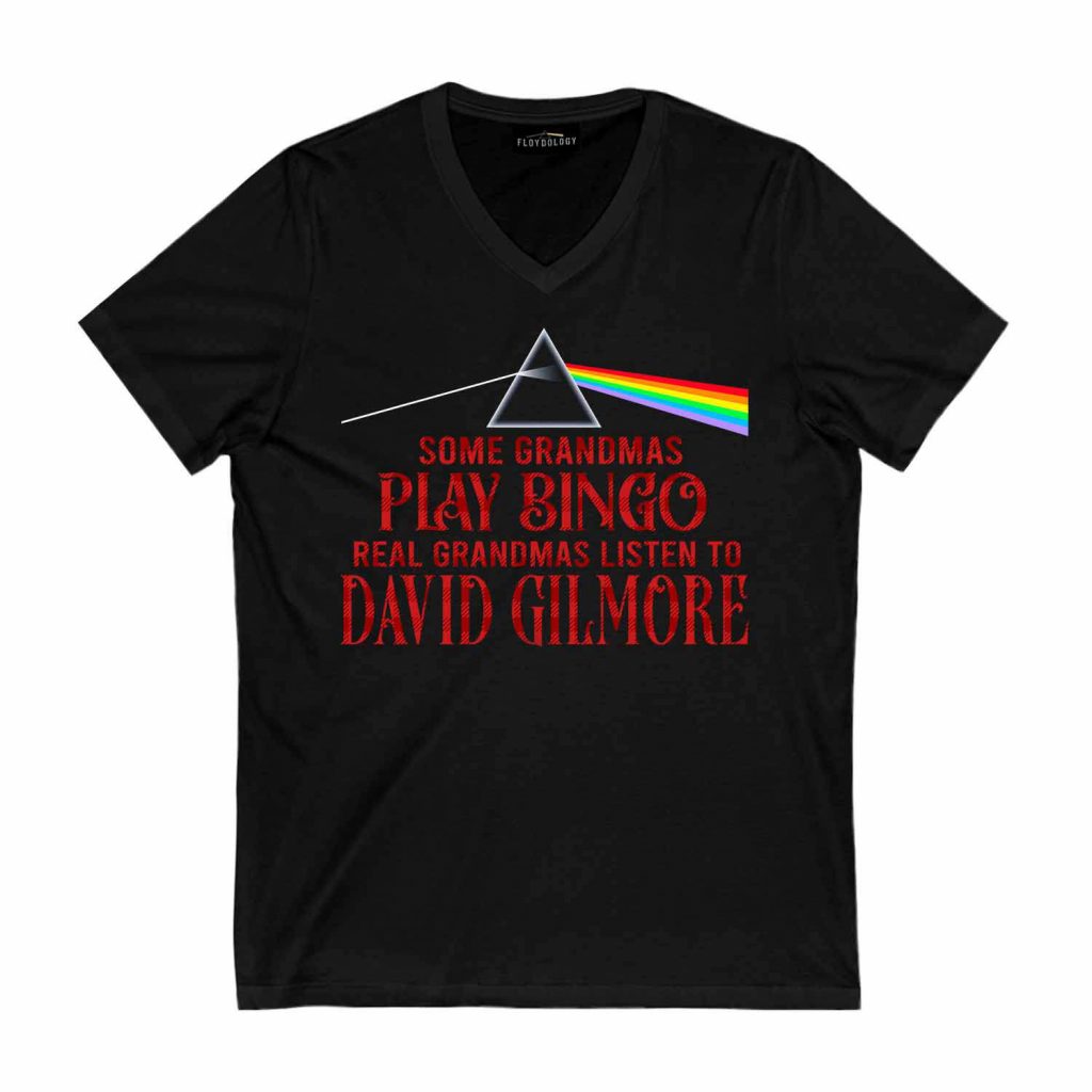 Vintage Pink Floyd Shirt: Real Grandmas &Amp; Grandpas Listen To David Gilmour 24