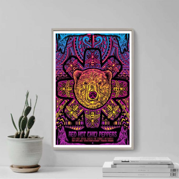 Red Hot Chili Peppers Phoenix Or San Diego May, 2023 Poster 4