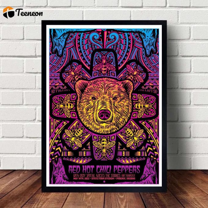 Red Hot Chili Peppers Phoenix Or San Diego May, 2023 Poster 1