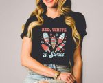 Red White and Sweet Shirt, 4th of July Celebration Shirt, In God We Trust, Independence Day T-shirt, 4th of July Shirts, America Day Shirt