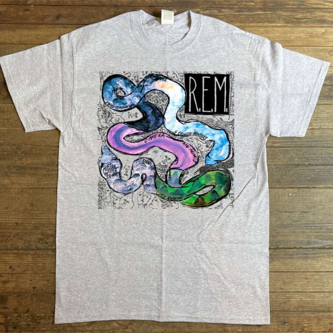 Rem Reckoning 1984 Album Promo T-Shirt: R E M Rock Band Shirt 7