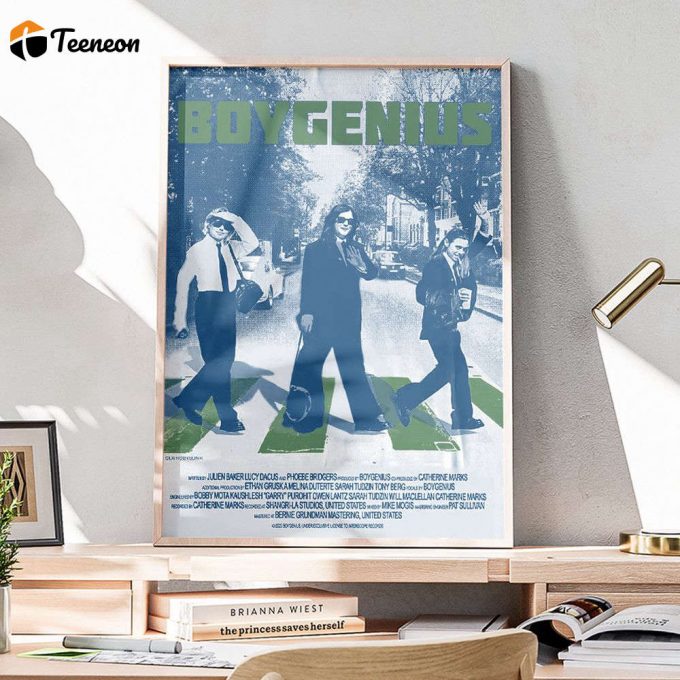Retro Boygenius 2023 Tour Poster For Home Decor Gift, The Record Album Poster For Home Decor Gift 1