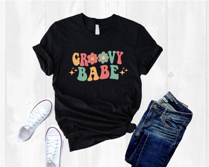 Retro Groovy Bride Shirt – Bachelorette &Amp; Wedding Party Shirts