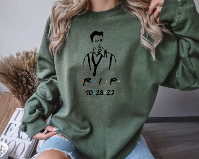 Rip Matthew Perry Forever Shirt And Sweatshirt, Chandler Bing Shirt, 1969-2023 Memories Forever Hoodie, Matthew Perry Died Sweater 2