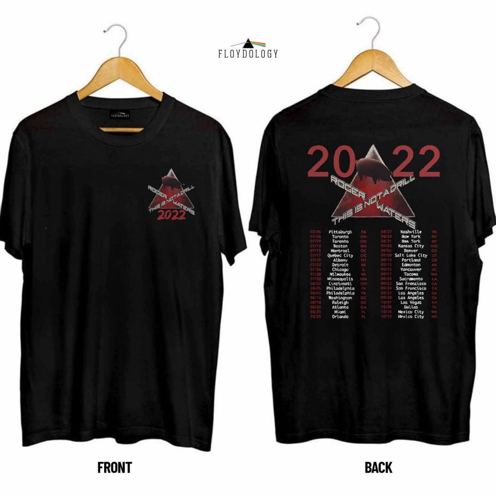 Roger Waters 2022 Pink Floyd Shirt: This Is Not A Drill Concert Merch 8