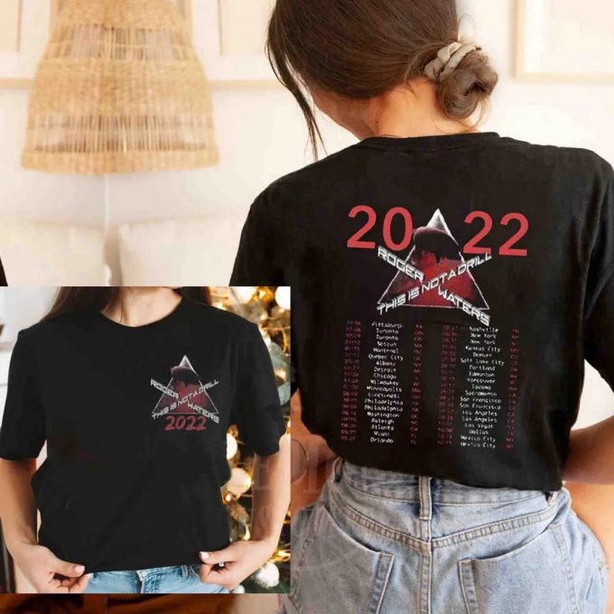 Roger Waters 2022 Pink Floyd Shirt: This Is Not A Drill Concert Merch 3