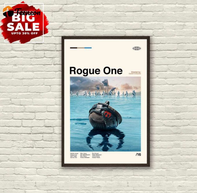 Rogue One - Star Wars Poster For Home Decor Gift - Movie Poster For Home Decor Gift - Vintage Poster For Home Decor Gift 1