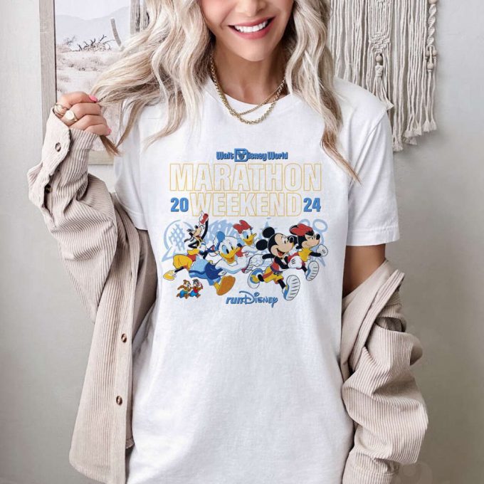 Rundisneyland Half Marathon Weekend 2024 Shirt | Mickey Friends Running T-Shirt | Disneyland Marathon 13.1 Miles | Disneyland Runner Shirt 2