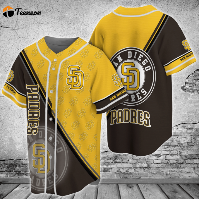 San Diego Padres Mlb Baseball Jersey Shirt For Fans 1