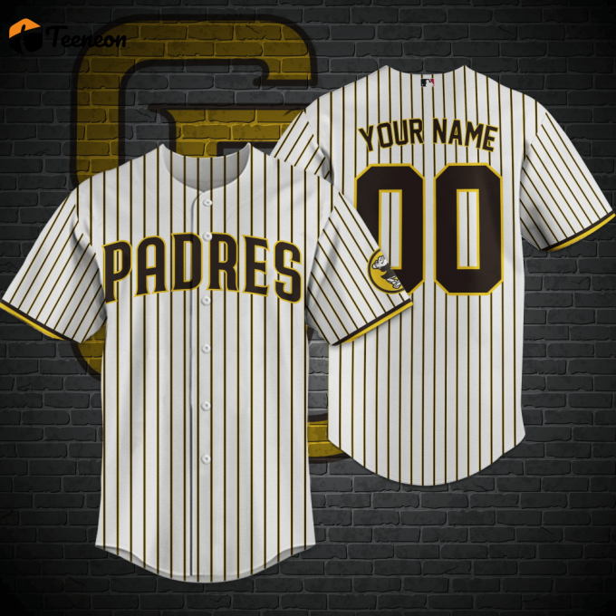 San Diego Padres Mlb-Baseball Shirt Custom M-32339 1