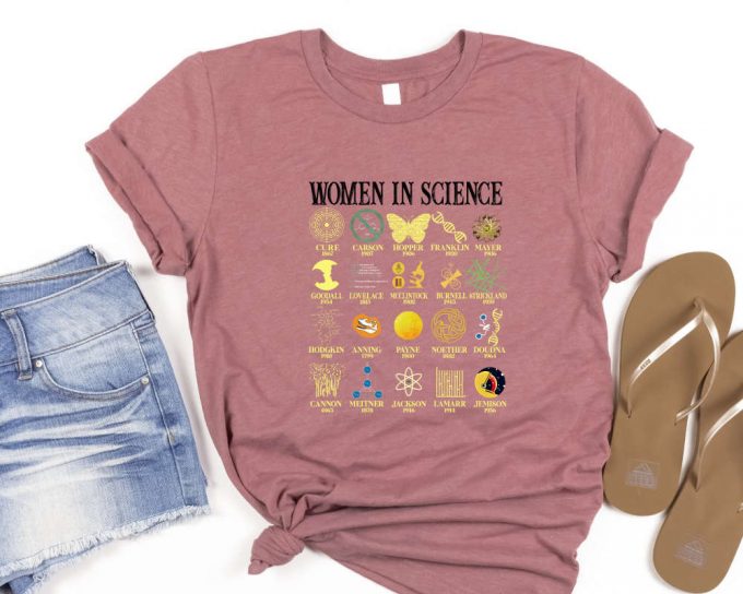 Science Women Teacher Shirt, Science Shirt, Biology Teacher Shirt, Chemistry Teacher Shirt, Inspirational Women Shirt, Girl Scientist Shirt 2