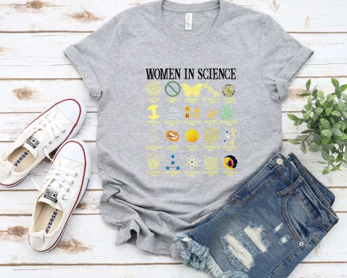 Science Women Teacher Shirt, Science Shirt, Biology Teacher Shirt, Chemistry Teacher Shirt, Inspirational Women Shirt, Girl Scientist Shirt 4