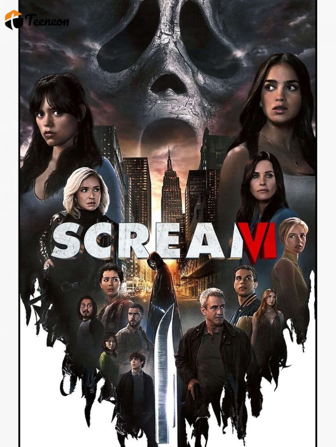 Scream 6 Horror Movie - Scream Vl Poster For Home Decor Gift Premium Matte Vertical Poster For Home Decor Gift 1