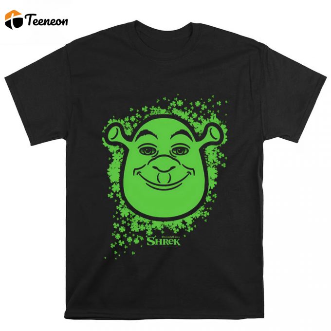 Shrek St. Patrick’s Day Fiona I Don’t Need Luck Shamrock T Shirt 1