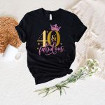 Celebrate Milestone Birthdays with Stylish Shirts: 60th 40th 50 & Fabulous 70th Party Tee & More!