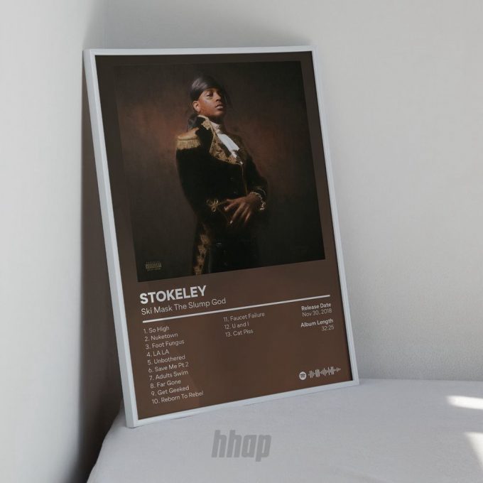 Ski Mask The Slump God - Stokeley - Album Poster For Home Decor Gift 2