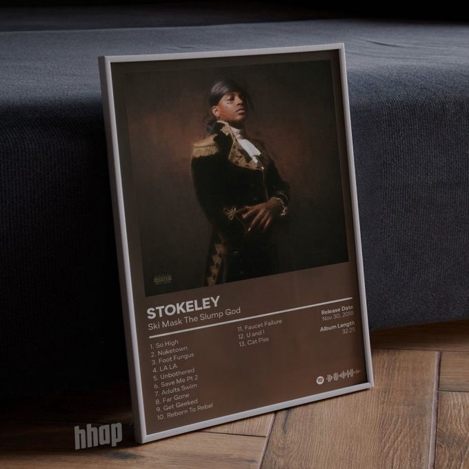 Ski Mask The Slump God - Stokeley - Album Poster For Home Decor Gift 4