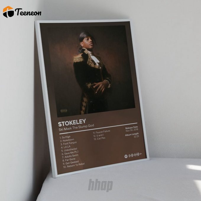 Ski Mask The Slump God - Stokeley - Album Poster For Home Decor Gift 1