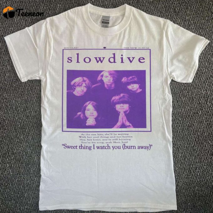 Slowdive Souvlaki T-Shirt: New Album Sweet Things Watch You – Limited Edition 1