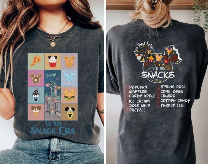 Disney Snacks Era Tour Shirt: Snacking Around The World Epcot &Amp; Disney World Tour 2