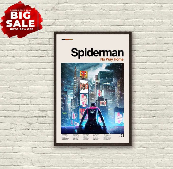 Spiderman No Way Home - Spider Man Poster For Home Decor Gift 3