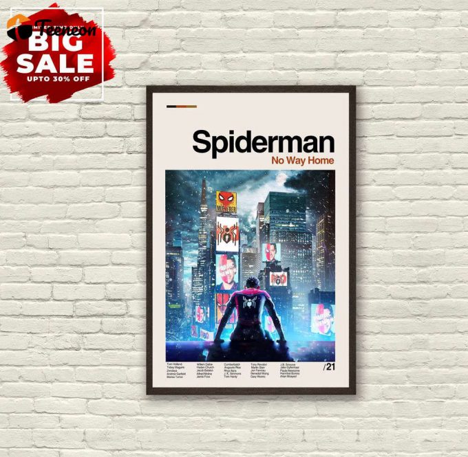 Spiderman No Way Home - Spider Man Poster For Home Decor Gift 1
