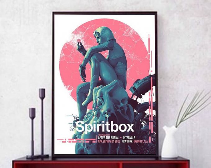 Spiritbox Tour New York Irving Plaza - Poster For Home Decor Gift, Spiritbox Music Poster For Home Decor Gift 2